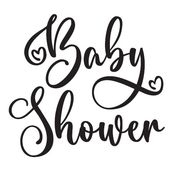 "Baby Shower" Emboss Cookie Stamp