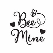 "Bee Mine" Emboss Cookie Stamp