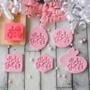 "Baby Girl" Emboss Cookie Stamp